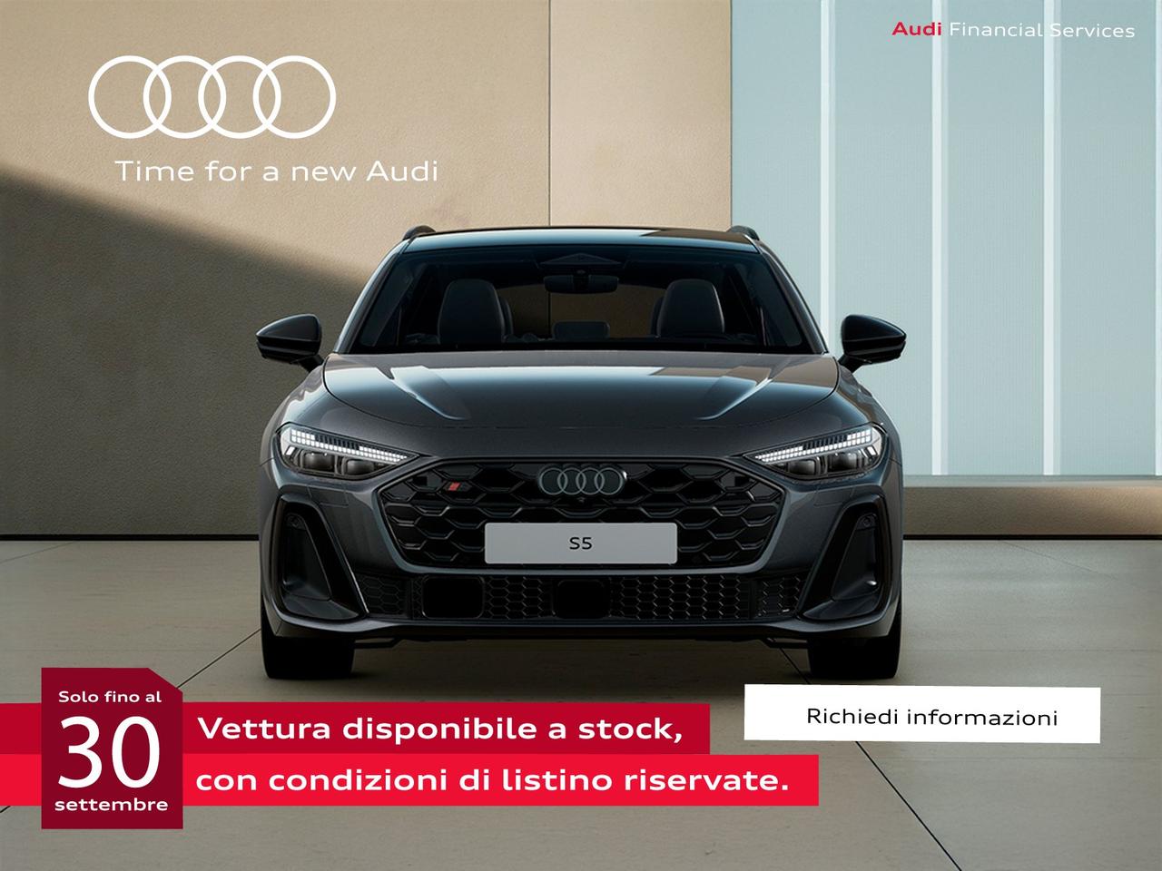 Audi S5 avant 3.0 tfsi mhev+ sport attitude quattro 367cv s-tronic