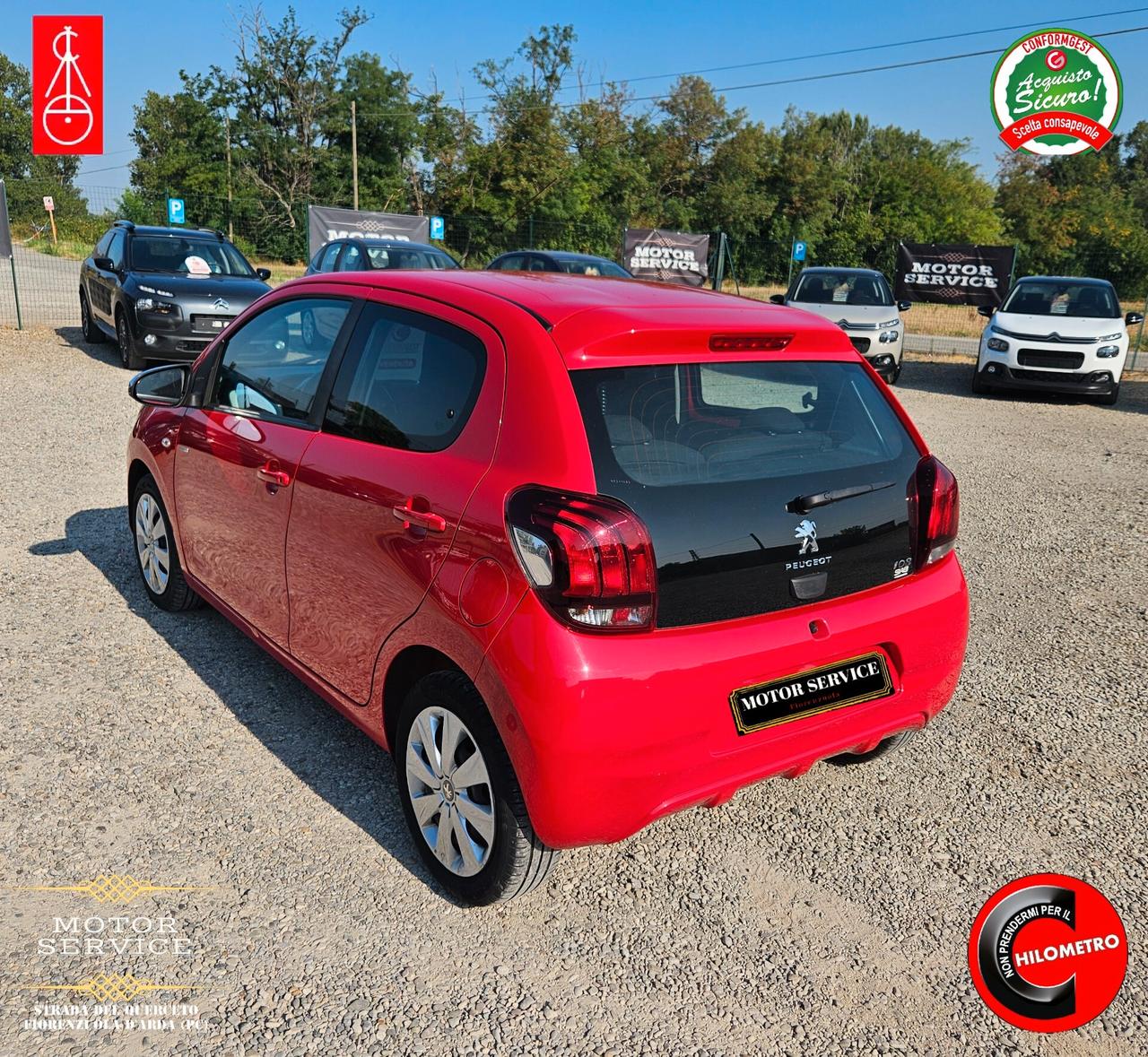 Peugeot 108 1.2 82cv Unipro da 79€ mese