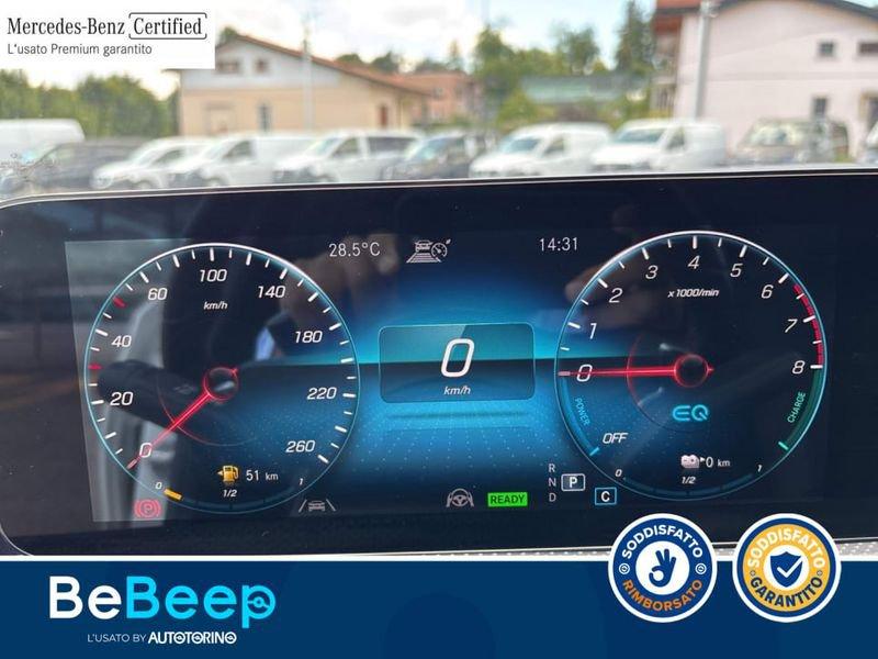 Mercedes-Benz Classe A A 250 E PHEV (EQ-POWER) PREMIUM AUTO