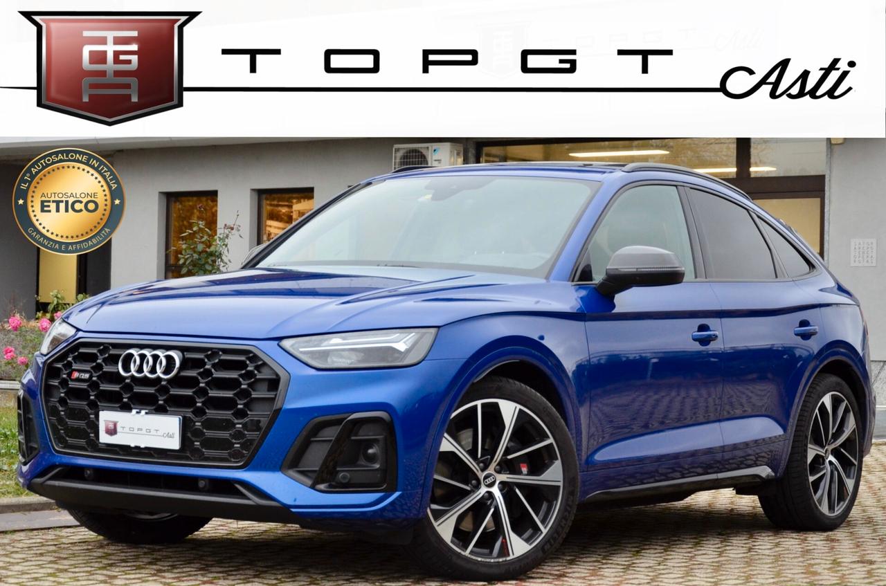 AUDI SQ5 SPORTBACK 3.0 TDI MHEV 48V QUATTRO 341cv TIPTRONIC, SERVICE UFF AUDI, EURO 6D, TETTO, FULL LED, NAVI, RETROCAMERA, PELLE, 21", PERMUTE