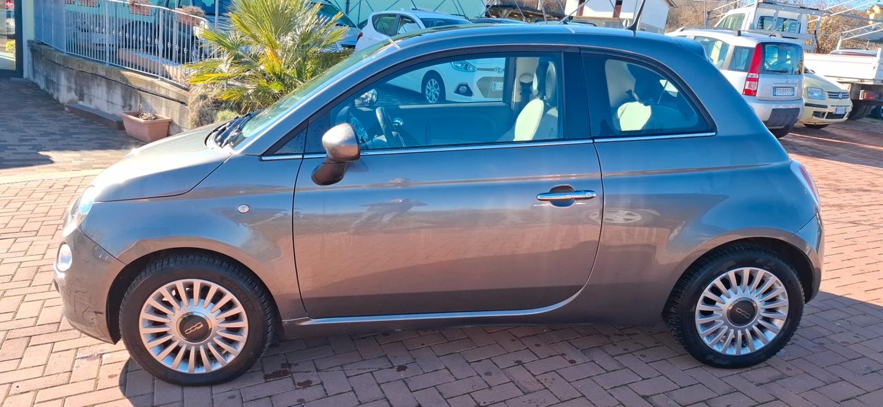 Fiat 500 1.2 Lounge unico proprietario solo km 75.000