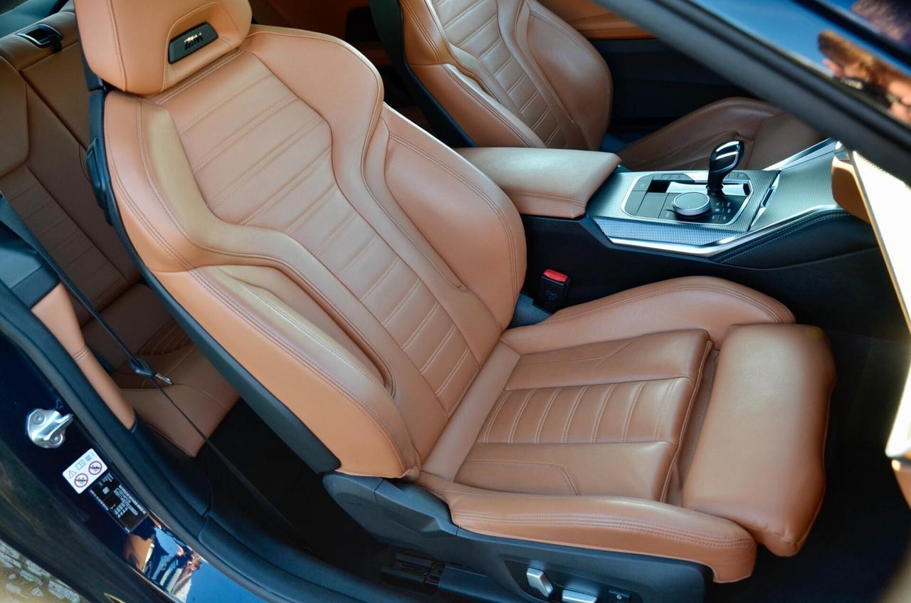 BMW 420d COUPE MHEV 48V MSPORT 190cv AUTO, UNICOPROPRIETARIO, SERVICE UFF BMW, UFF ITALIANA, EURO 6D, 19", NAVI, RETROCAMERA, PERMUTE