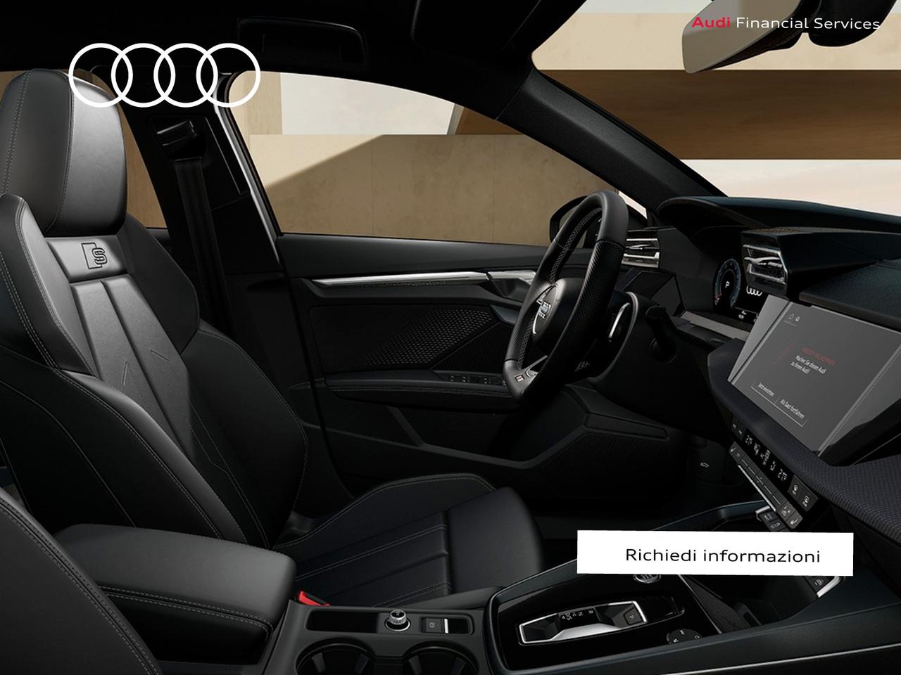 Audi A3 sportback 1.5 tfsi mhev s line edition 150cv s-tronic
