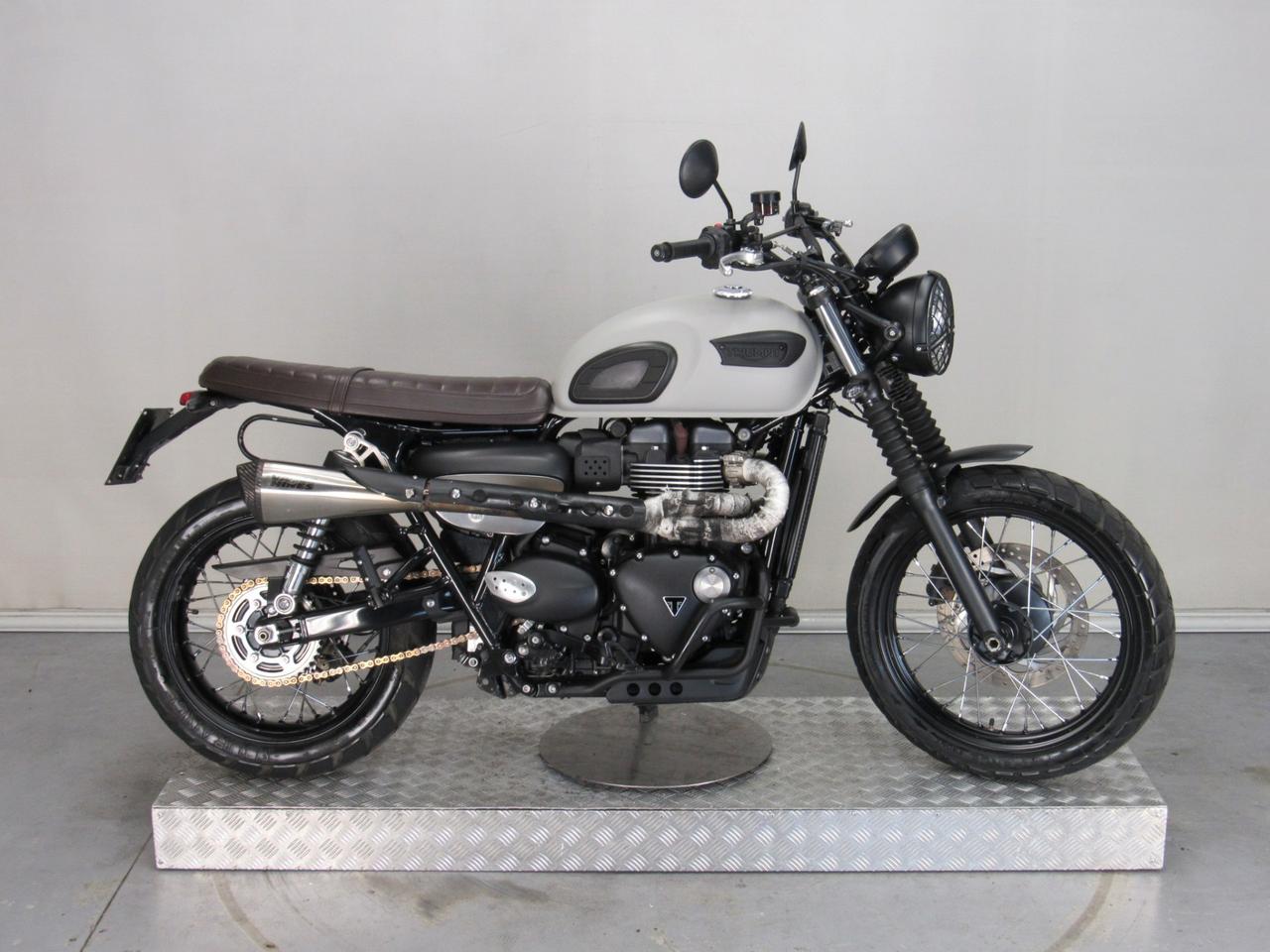 Triumph Street Scrambler street scramble