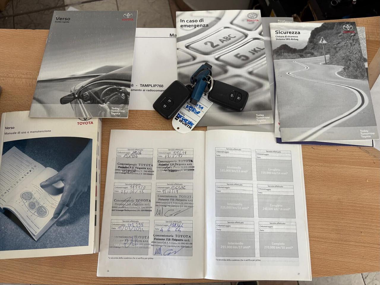 Toyota Verso 2.0 D Sol 7 posti