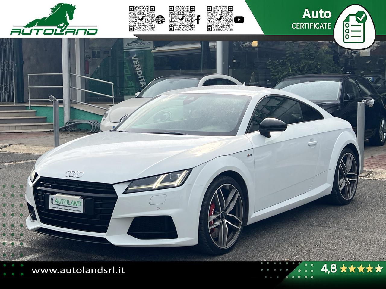 Audi TT Coupe 2.0 tfsi S line QUATTRO REVO Stage 3 - B&O - Matrix - MMI Plus - Retrocamera