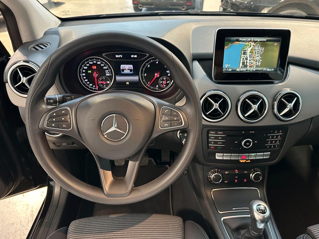Mercedes-benz B 180 180d - UNICO PROP RETROCAMERA GANCIO TRAINO