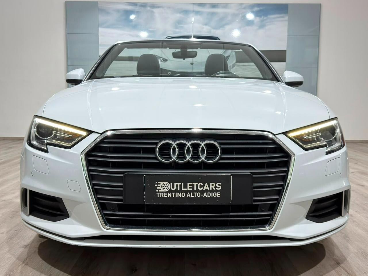 AUDI A3 CABRIO 1.6TDI 116CV SPORT 2018 LED/SENSORI