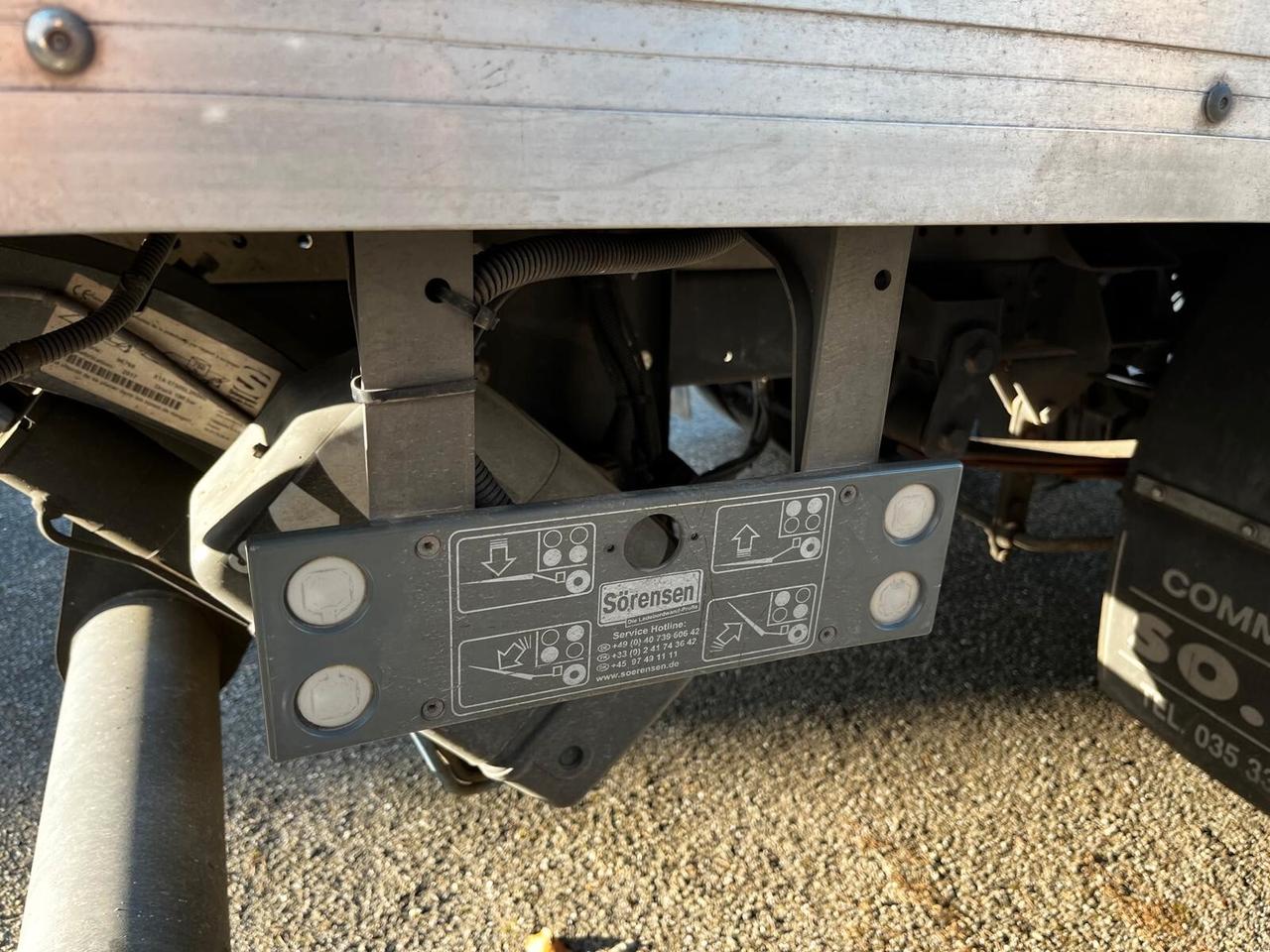 IVECO DAILY 35C16 BOX + SPONDA - 2017