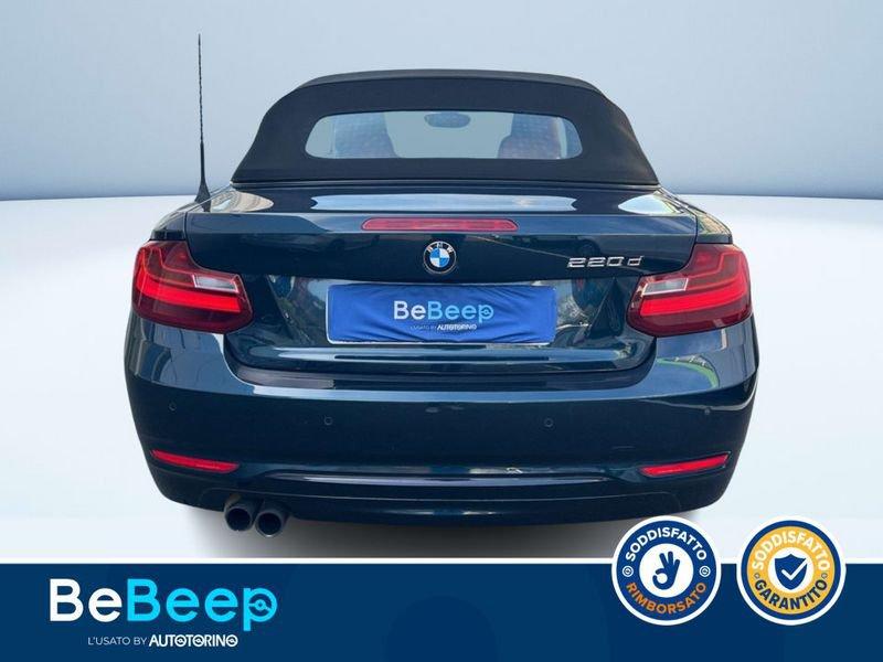 BMW Serie 2 Cabrio 220D CABRIO SPORT AUTO