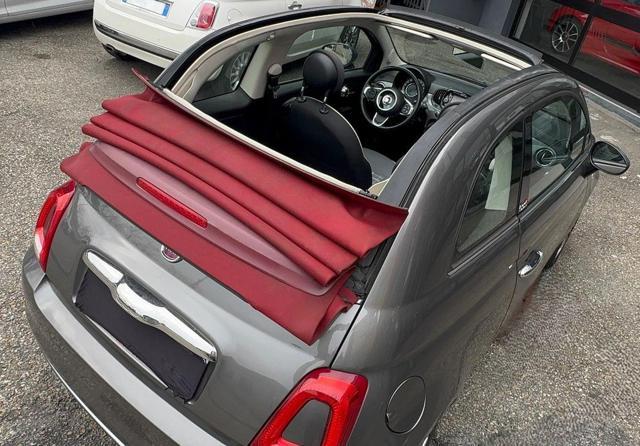 FIAT 500C 1.2 LOUNGE *53000Km!* *ECCELLENTE* *CAPOTE ROSSA*