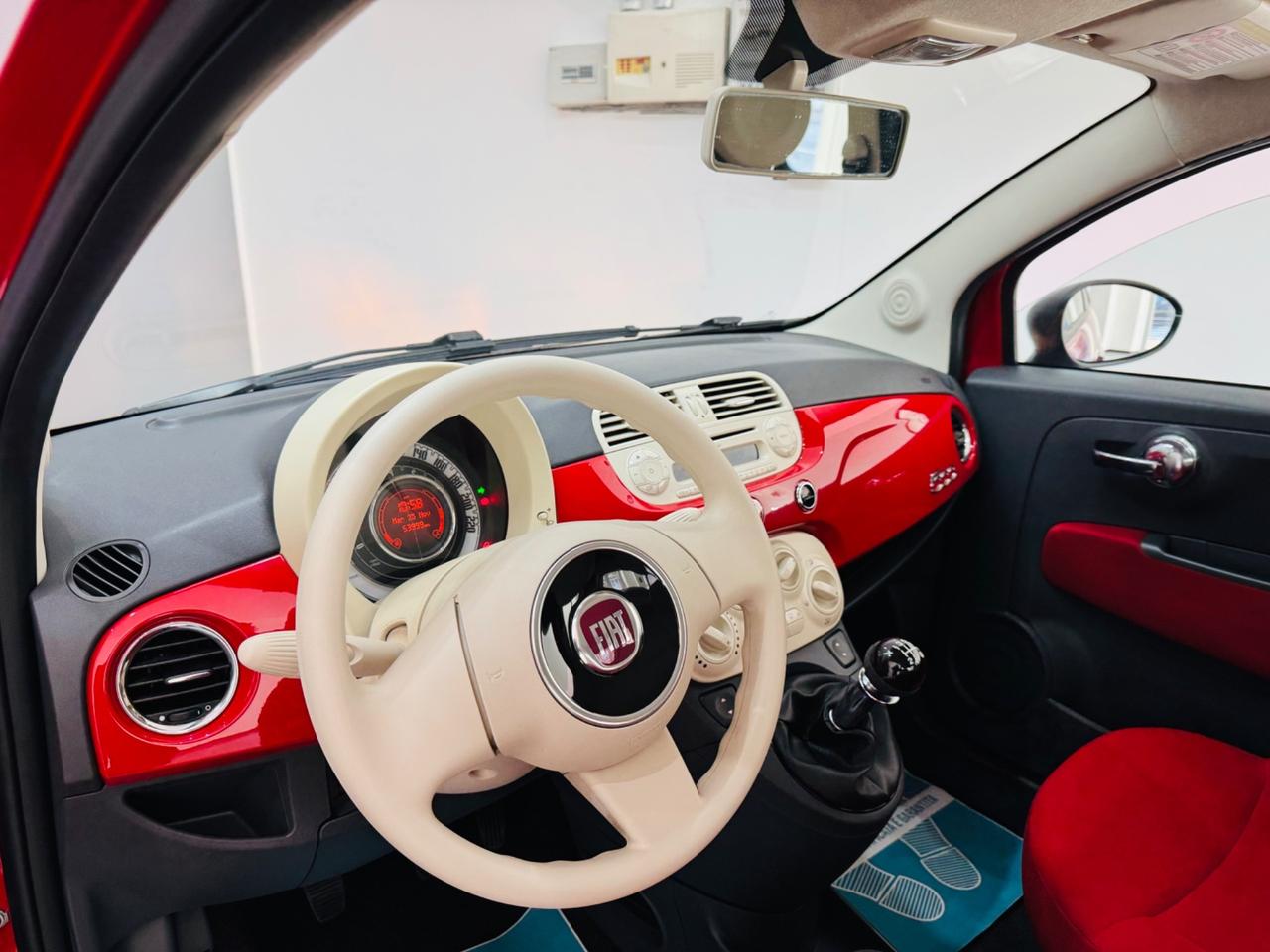 Fiat 500 1.2 Benzina – Rosso Ferrari Km 53000