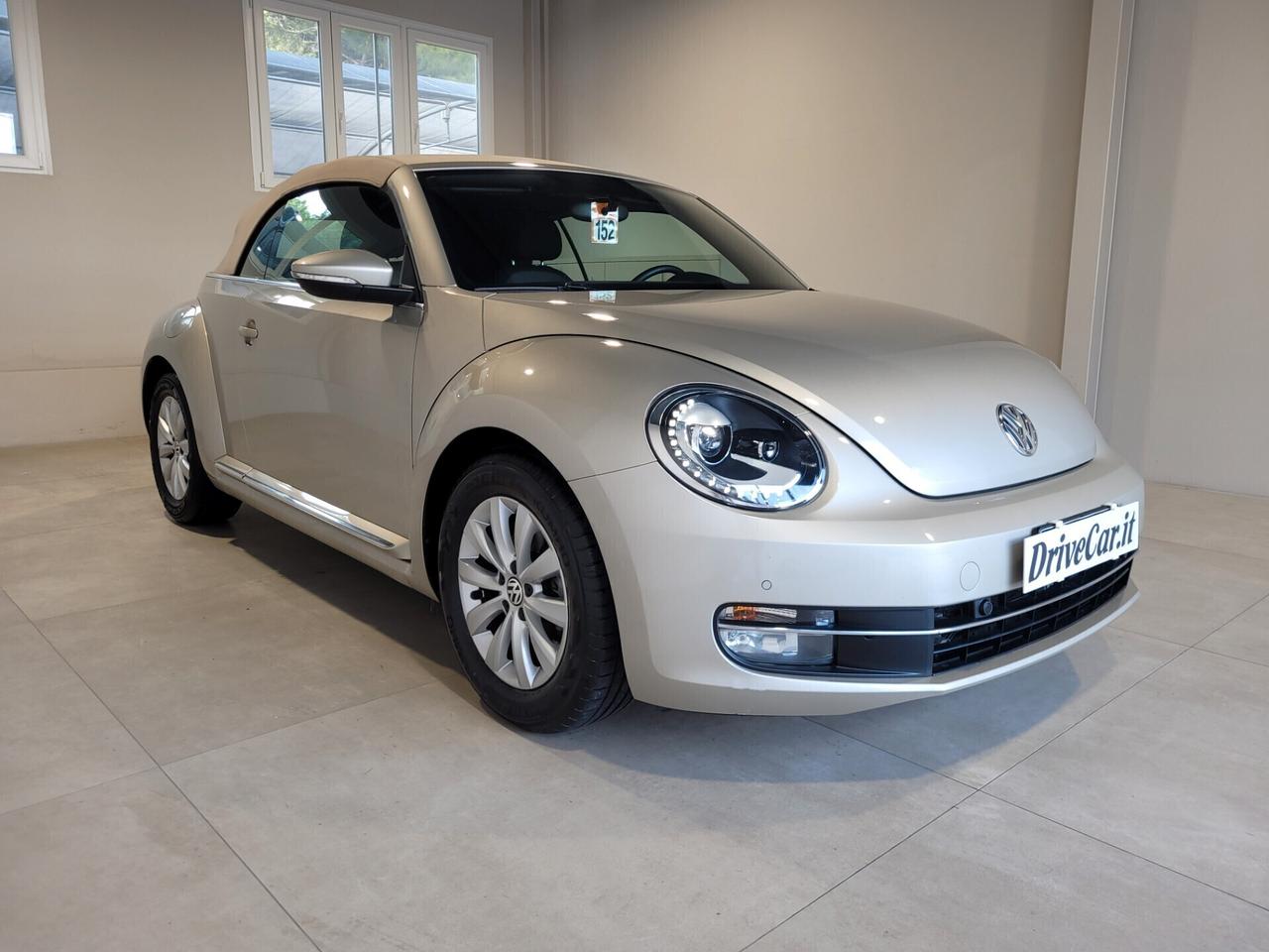 Volkswagen Maggiolino CABRIO 2.0 tdi FULL-LED APPLE CARPLAY+ANDROID AUTO