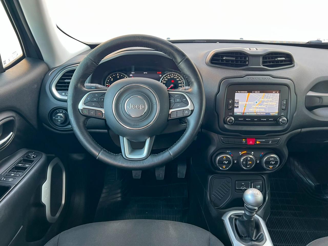 JEEP RENEGADE 1.6 Mjt 120 CV 2017!!! LIMITED!!!