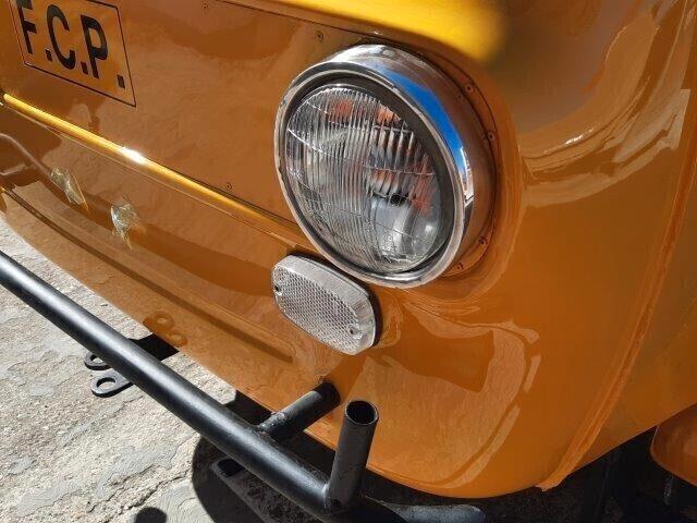 FIAT 500 DRAISINA MOTOCARRELLO NUMERO 25 SU 50 PRODOTTE