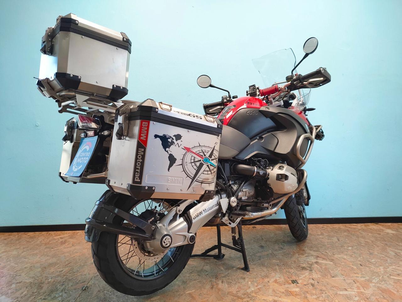 Bmw R 1200 GS Adventure con Tris valigie Alluminio