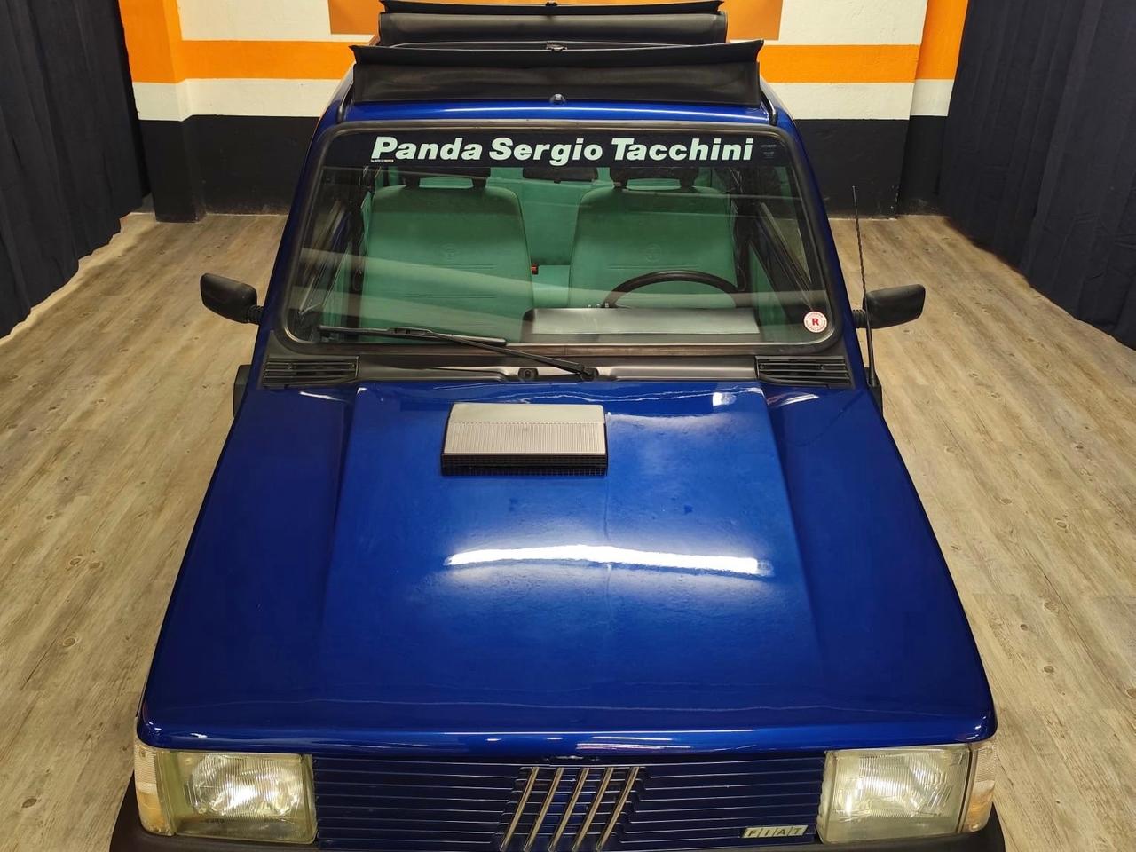 STRAORDINARIA FIAT PANDA SERGIO TACCHINI 750 FIRE, UNICO PROPRIETARIO CON SOLI 46.308 KM CON TETTO APRIBILE