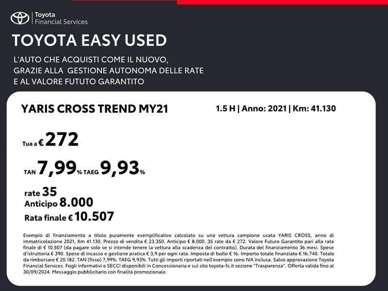 Toyota Yaris Cross 1.5 Hybrid 5p. E-CVT Trend