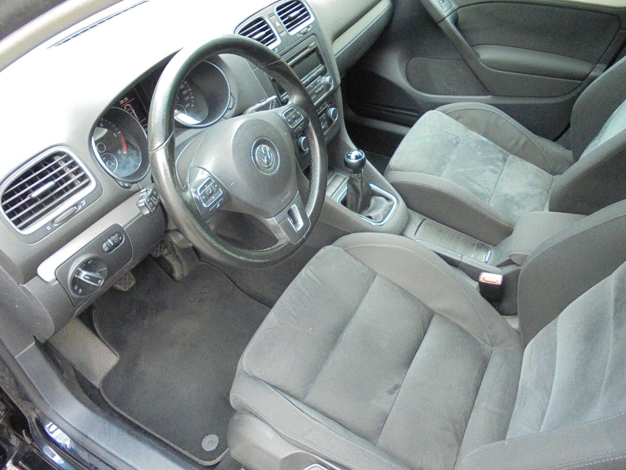 VOLKSWAGEN GOLF VI 1.6 TDI 105CV HIGHLINE 5P UNIPROPRIETARIO