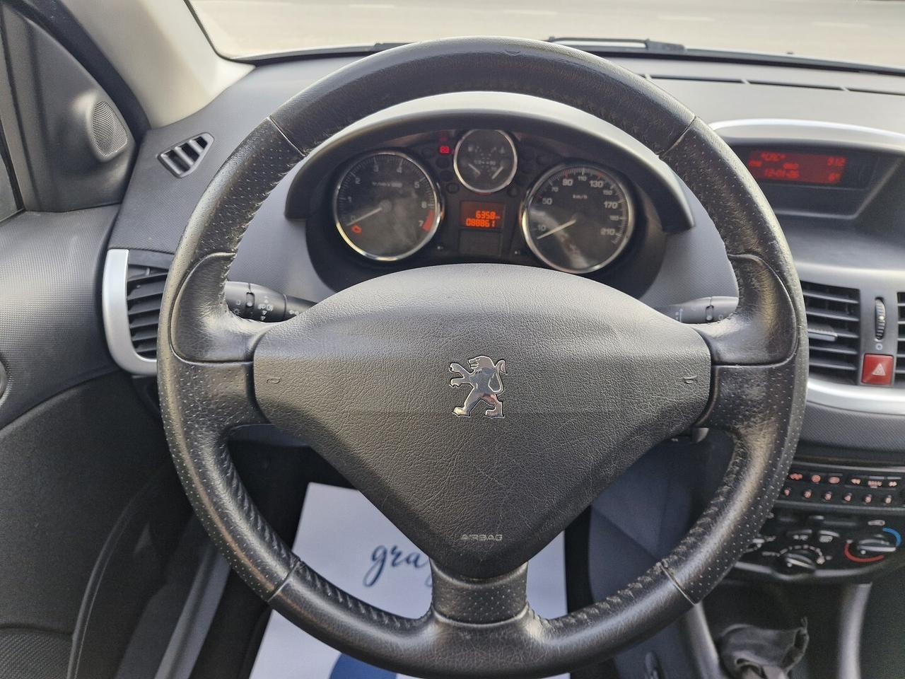 PEUGEOT 206 1.1 ECO GPL 60CV 10/2012 80000 KM