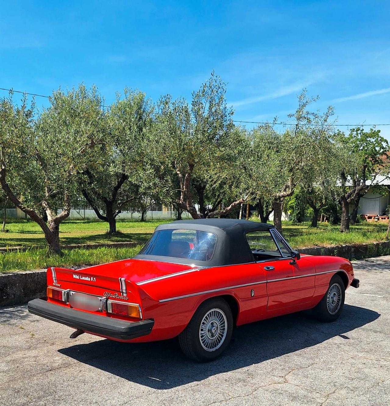 Alfa Romeo Spider Duetto 2.0 Veloce NIKI LAUDA N° 154 di 350 Prodotte