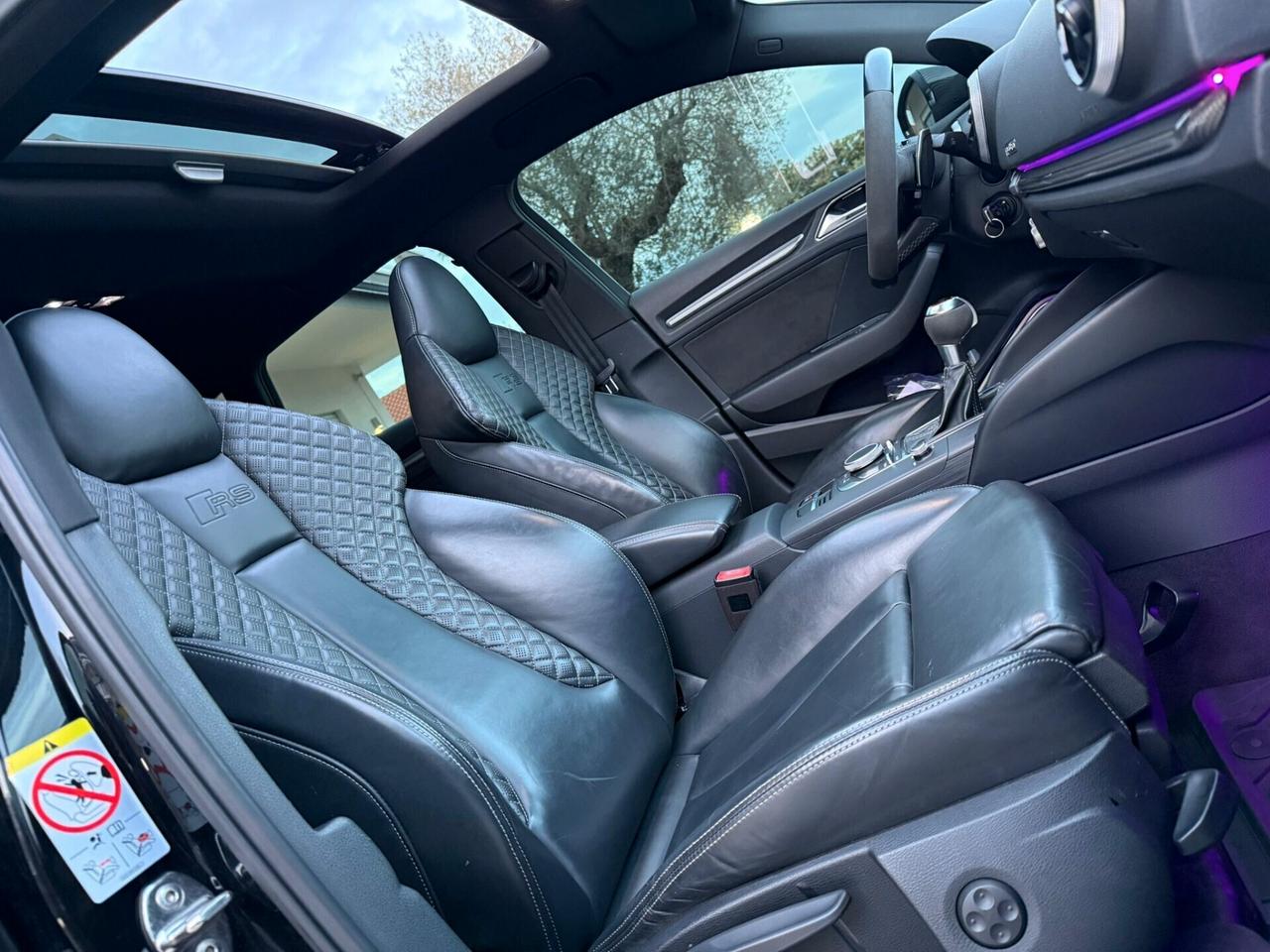 Audi RS3 SPB 2.5Tfsi 400Cv Quattro S-Tronic Total Black Tetto Virtual