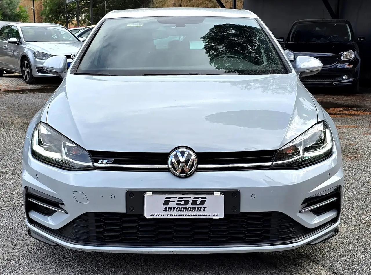 Volkswagen Golf 5p 1.6 tdi R line 115cv dsg grigio gesso