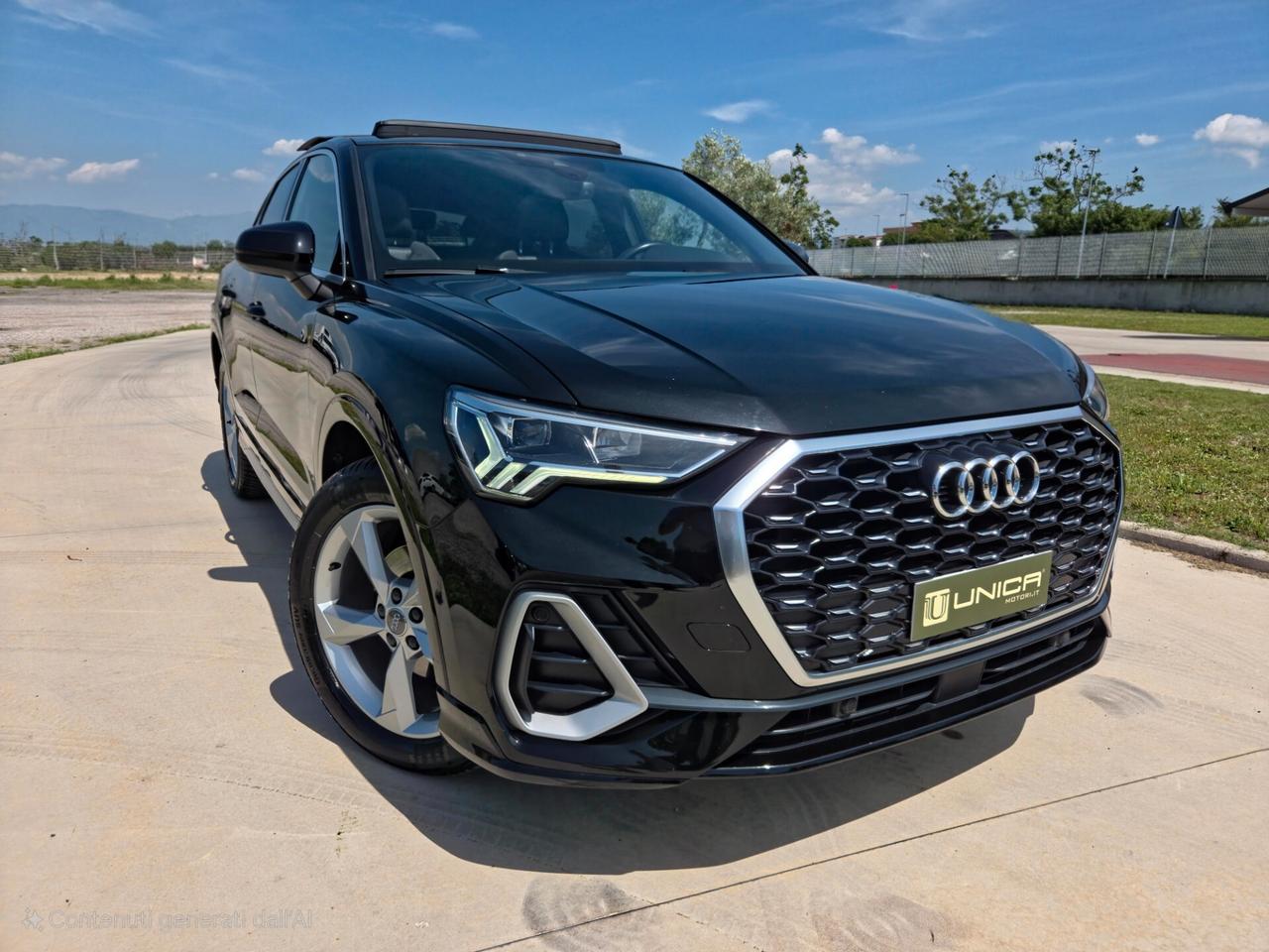 Audi Q3 Sportback SPB 35 TDI S tronic S line TETTO UNICA