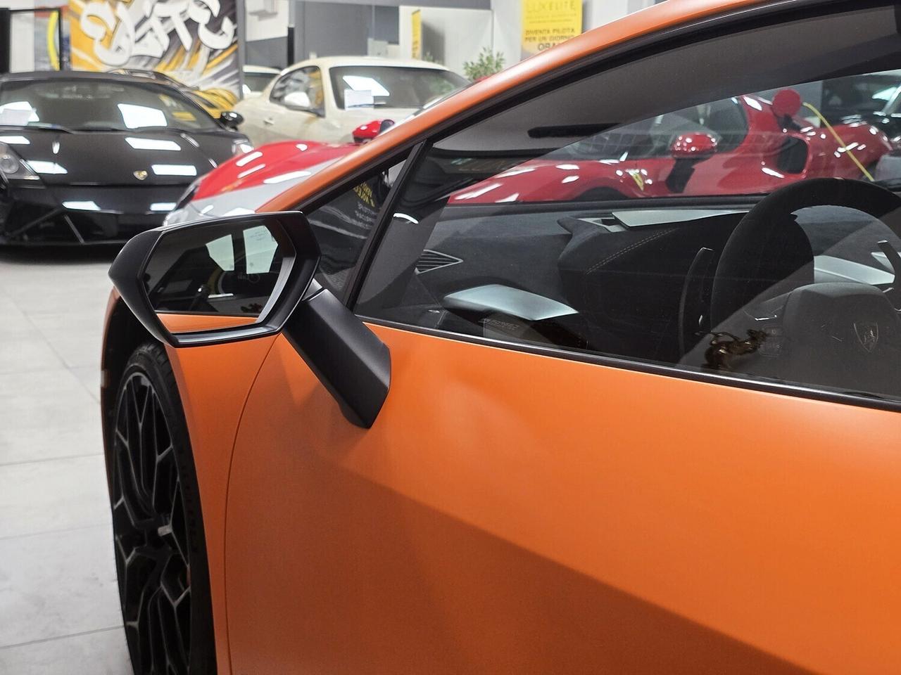 Lamborghini Huracan Coupe 5.2 Performante 640 awdLIFT _ PELLICOLA FULL PPF _ SERVICE BOOK FULL_ ALCANTARA _ ARANCIO OPACO ANTHEUS