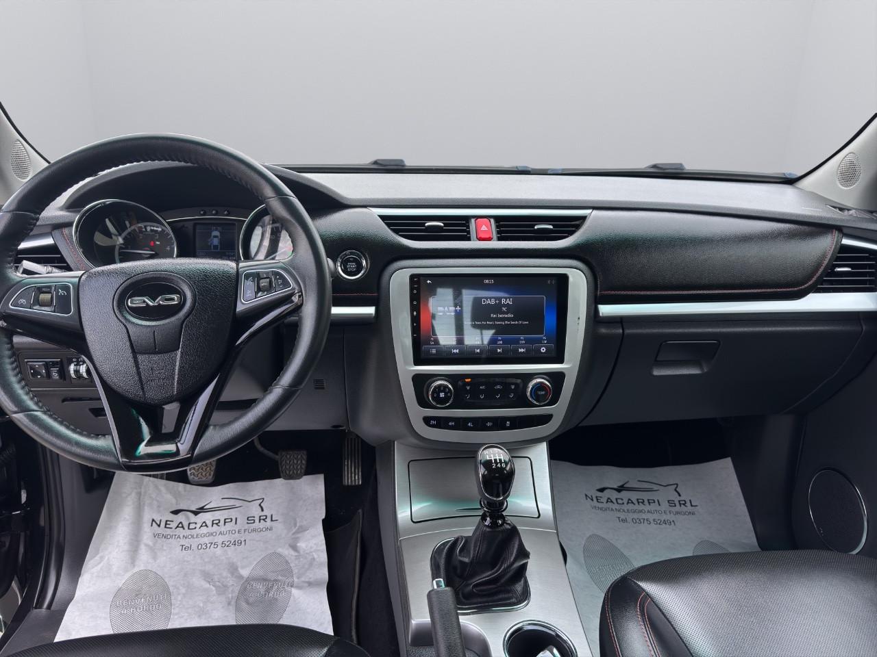 Evo Cross4 2.0 TURBO DIESEL (4WD-4X4)136 CV DOPPIA CABINA CASSONE N1 AUTOCARRO 5 POSTI-DIURNI LEED-