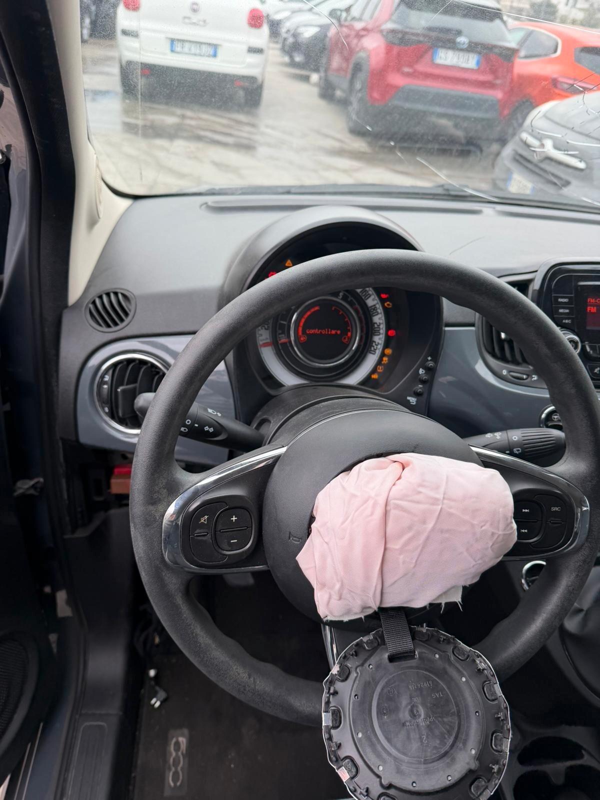 Fiat 500 1.2 sinistrato - 2019