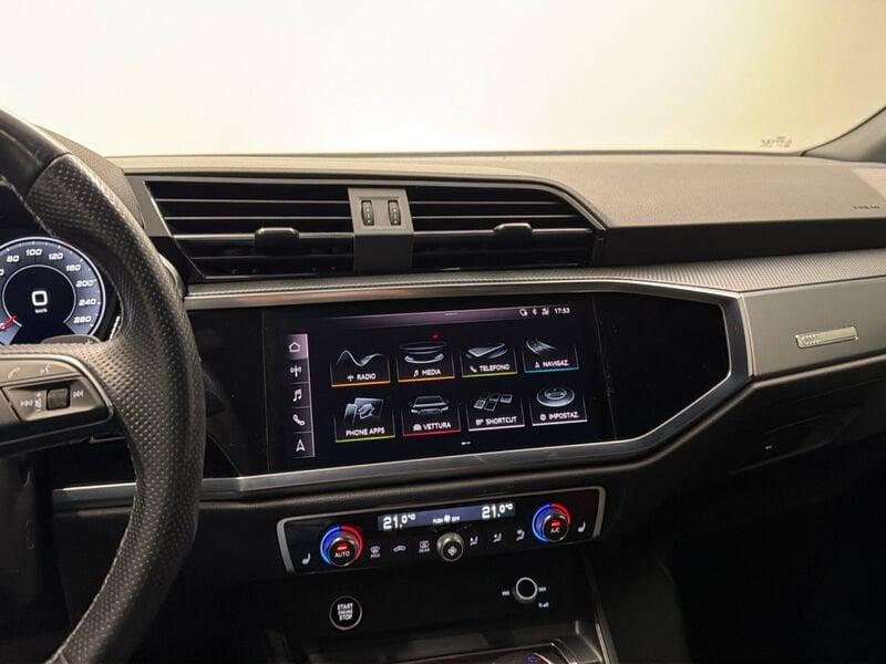 Audi Q3 SPORTBACK 35 TDI S LINE S TRONIC IDENTITY BLACK