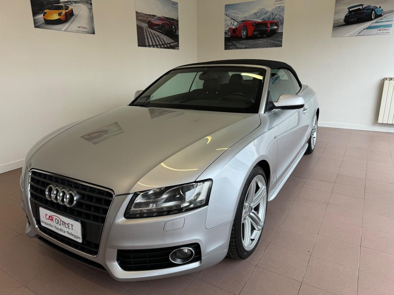 Audi A5 Cabrio 2.0 TDI 177 CV S-Line Navi tagliandata