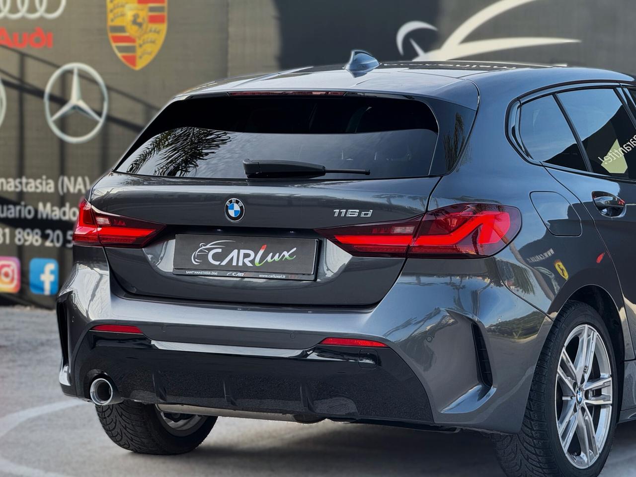 BMW 116 d Msport 116CV LED PACK LUCI SHADOW