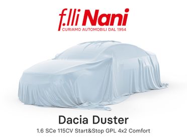 Dacia Duster 1.6 SCe 115CV Start&Stop GPL 4x2 Comfort