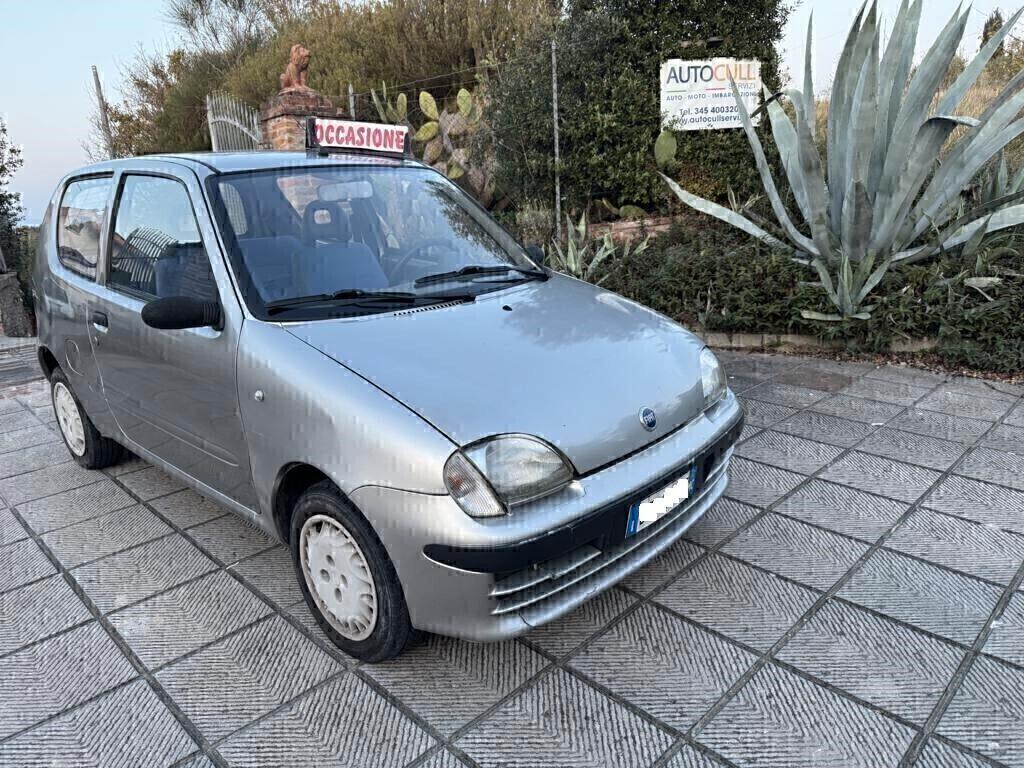 Fiat SEICENTO GARANZIA OK NEOPAT.TAGLIANDATA