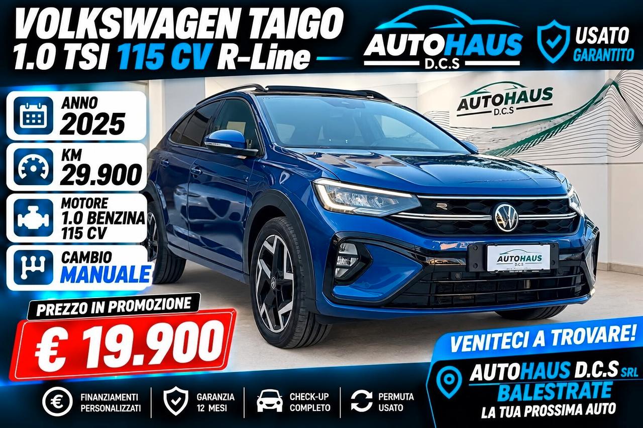 Volkswagen Taigo 1.0 TSI 115 CV R-Line