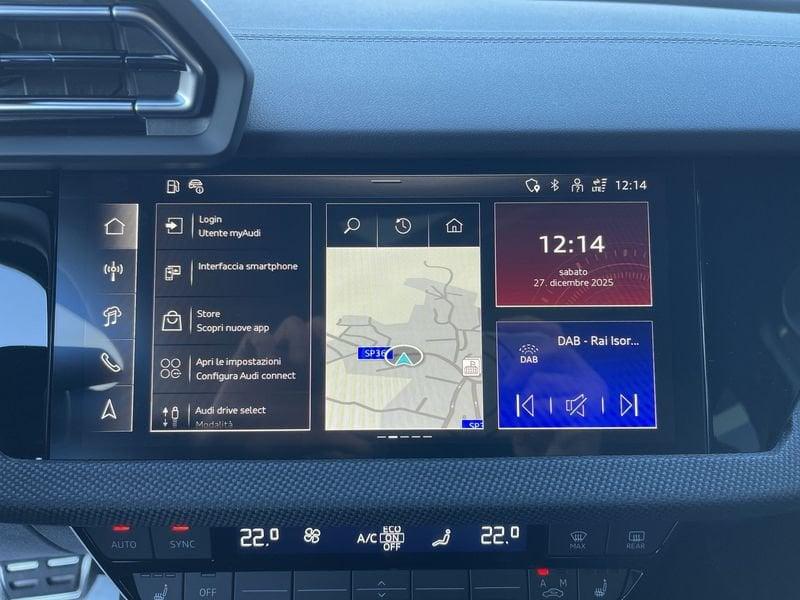 Audi A3 S3 Sportback 2.0 tfsi quattro s-tronic - KM0