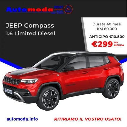 JEEP Compass 1.6 Multijet Limited
