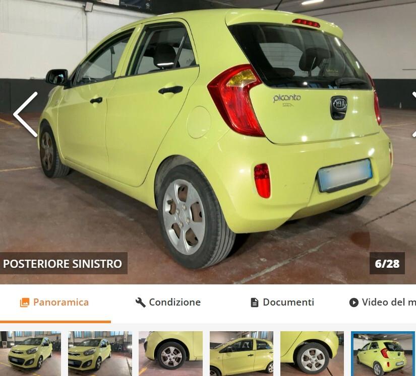 Kia Picanto II 2011 1.0 Style 5p
