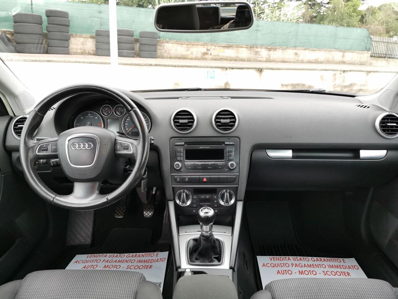 Audi A3 SPB 1.6 TDI 105 CV CR Ambition - OFFERTA SENZA VINCOLO DI FINANZIAMENTO - RATE AUTO MOTO SCOOTER