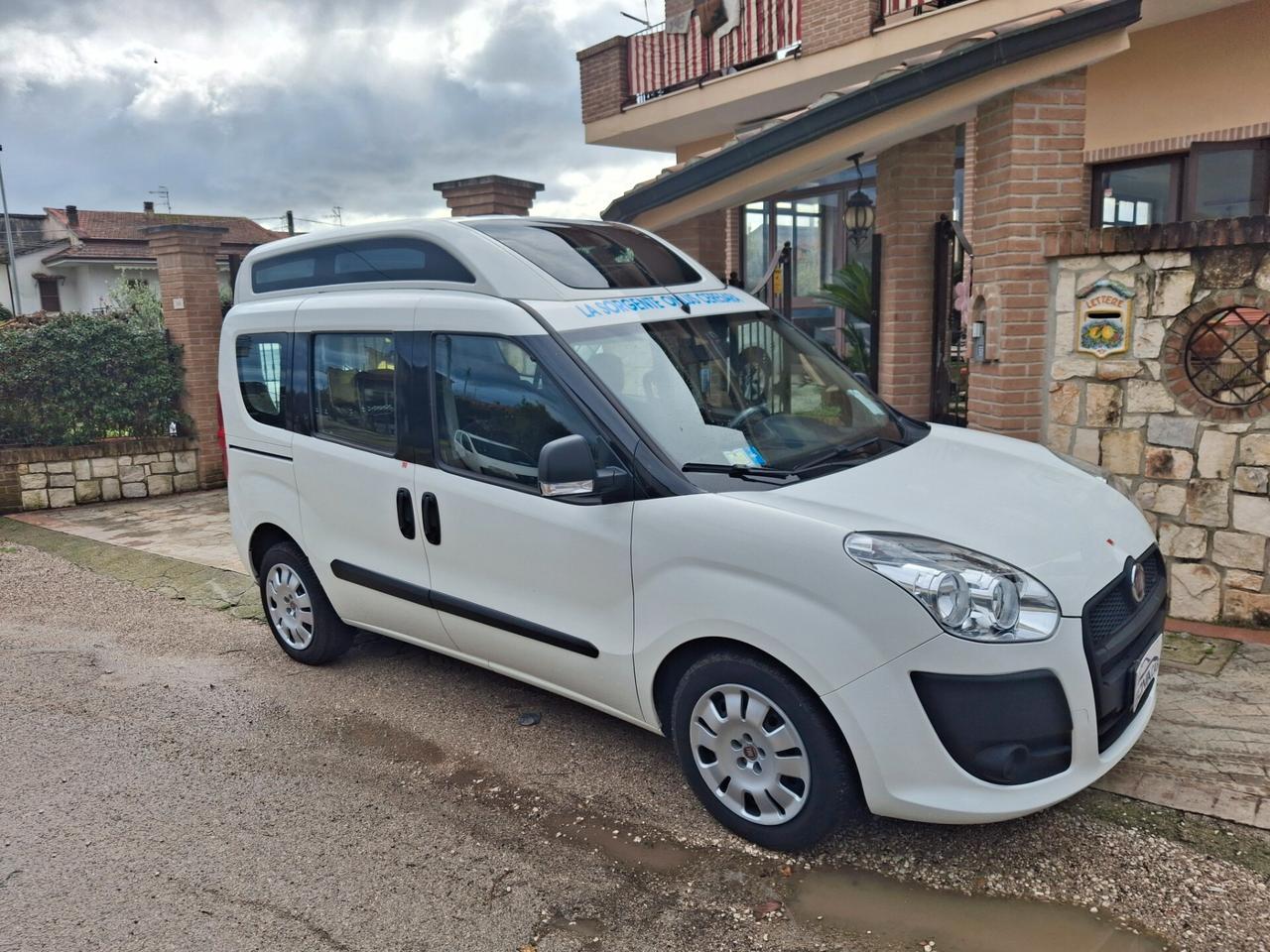 Fiat Doblo Doblò 1.6 MJT 16V 90CV tetto alto pedana elettrica trasporto disabili