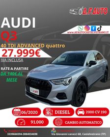Audi Q3 40 TDI quattro S tronic Advanced