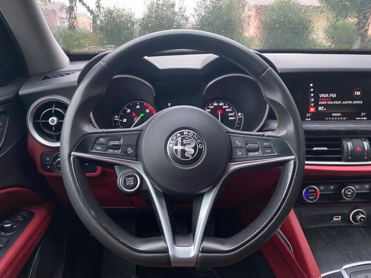 ALFA ROMEO STELVIO 2.2 SUPER Q4 PELLE ROSSA 190CV