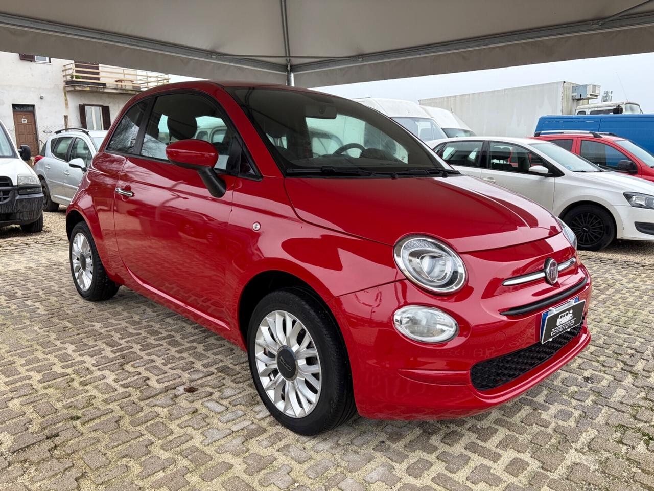Fiat 500 1.0 Hybrid Red