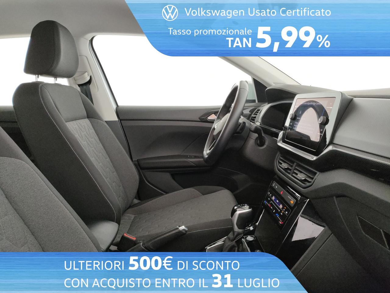 Volkswagen T-Cross 1.0 tsi life 115cv dsg