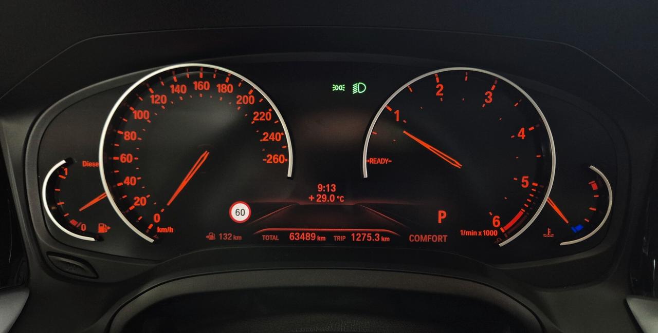 BMW 318 2.0d 150cv AUTOMATICA+TETTO+FULL LED