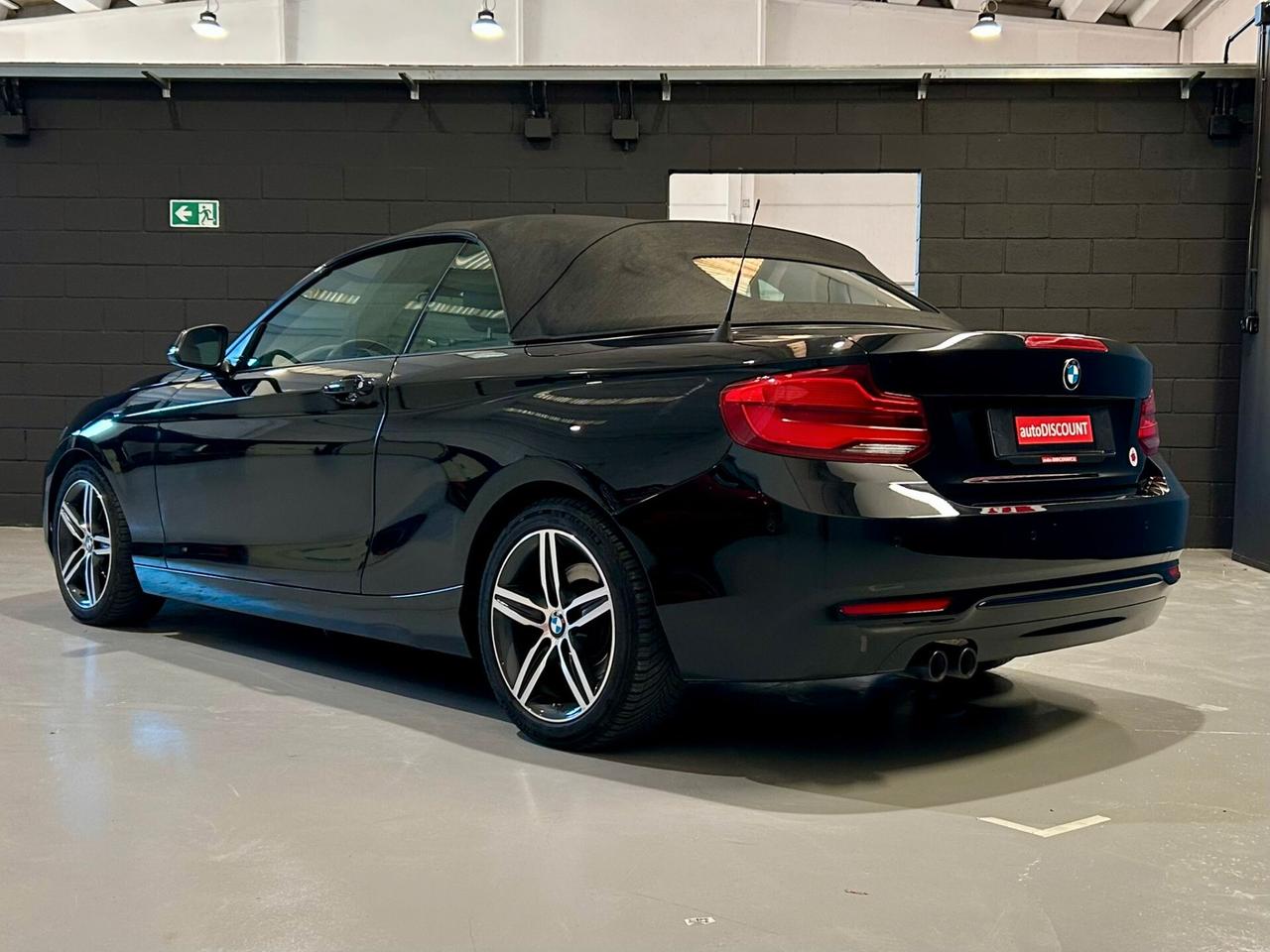 Bmw 220 220d Cabrio Sport *PREZZO PROMO*