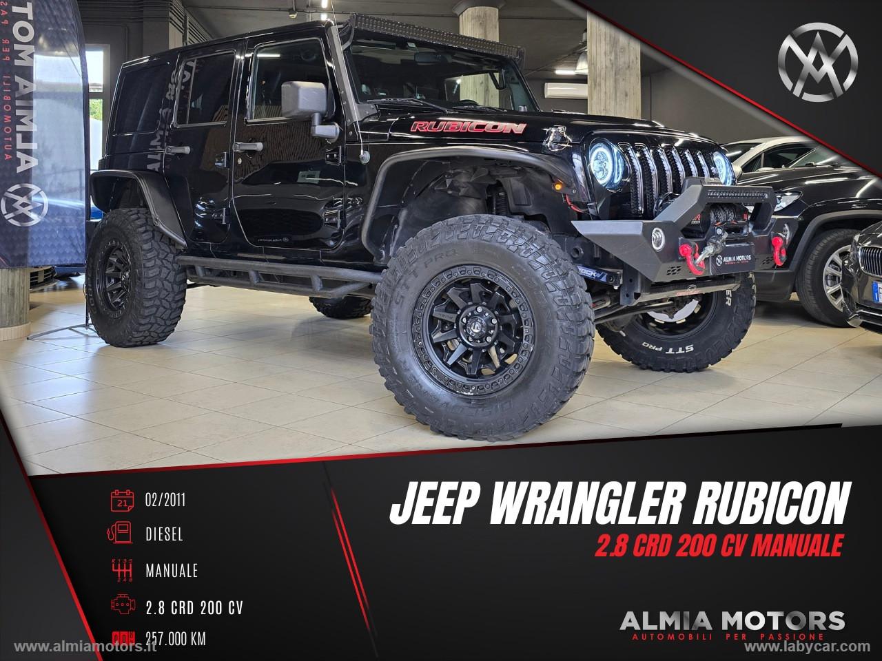 JEEP Wrangler Unlimited 2.8 CRD Rubicon