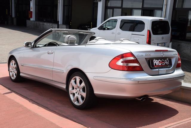 MERCEDES-BENZ CLK 200 Kompr Cabrio PERFETTA (uniproprietario, Km Cert)